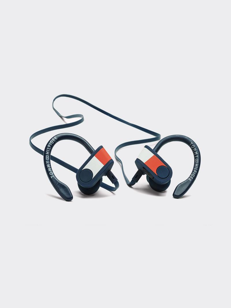 Férfi Tommy Hilfiger Wireless Earbuds Technology Piros Fehér Kék | HU 1586MQZ